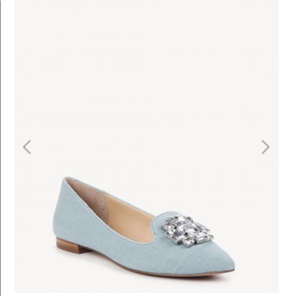 Sole Society LIBRY EMBELLISHED FLAT Size 8.5 NWOT